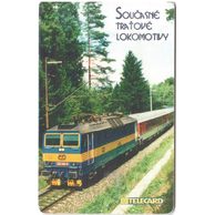 TK130 - Telefonní karta ČR Telecom - Současné tratové lokomotivy (16/03.99/100 400Kč)