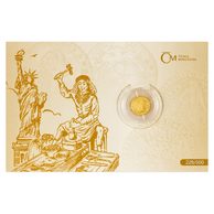 Zlatá 1/25oz investiční mince Tolar - Česká republika 2022 standard číslovaný (ČM 2022)