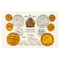 Zlatá novoražba mince Františka Josefa I. – Dáma v oblacích standard (ČM 2025)