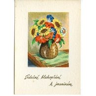 C 38580 - Srdečné blahopřání k jmeninám