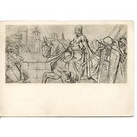 E 39745 - M. Aleš - Matěj Louda na Píseckém mostě