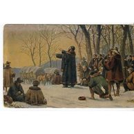 C 39826 - Josef Mathauser - J.A. Komenský se loučí s vlastí 1627