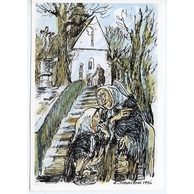 F 40609 - Eliška Servátková - Klepny pod kostelem sv. Jošta