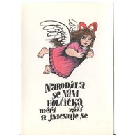 F 42260 - Narodila se nám holčička