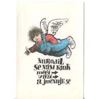 F 42258 - Narodil se nám kluk