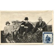 D 42771 - T.G. Masaryk - na Větrné Holi u Turč. sv. Martina (1923)