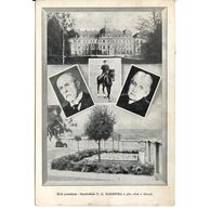 D 43588 - T.G. Masaryk - hrob prezidenta a jeho choti v Lánech