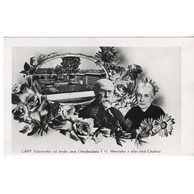 B 43609 - T.G. Masaryk - hrob prezidenta a jeho choti v Lánech