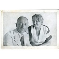 E 55295 - Edvard Beneš s chotí