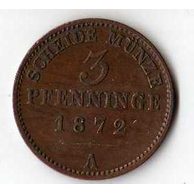 č.31 Prusko/ 3 Pfen. 1872 A