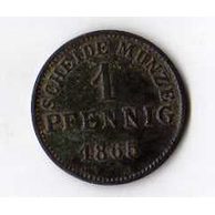 č.36 Hessen/ 1 Pfen. 1865