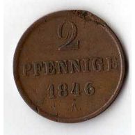 č.39 Hannover/ 2 Pfen. 1846 A