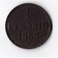 č.41 Hannover/ 1 Pfen. 1853 B