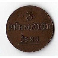 č.48 Schwarzburg-Rudolst./  3 Pfen. 1825