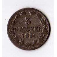 č.54 Nassau/ 3 Kr. 1831