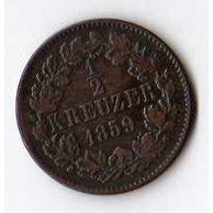 č.58 Baden/ 1/2 Kr. 1859