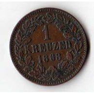 č.63 Baden/ 1 Kr. 1868