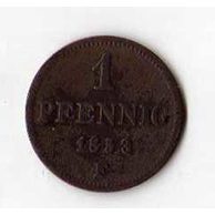 č.94 Sachsen/ 1 Pfen. 1853 F