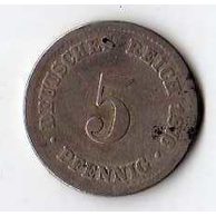 č.141 / 5 Pfen.1876 C