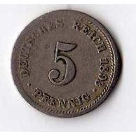 č.148 / 5 Pfen.1893 D