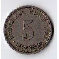 č.151 / 5 Pfen.1897 D