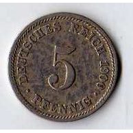 č.155 / 5 Pfen.1900 D