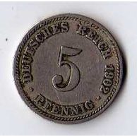 č.156 / 5 Pfen.1902 D