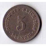 č.158 / 5 Pfen.1906 A