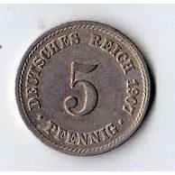 č.160 / 5 Pfen.1907 A