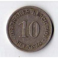 č.187 / 10 Pfen.1901 A