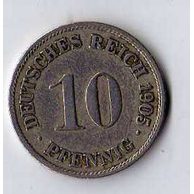 č.192 / 10 Pfen.1905 D