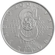 Stříbrná mince 200 Kč - 150. výročí založení Sokola provedení proof (ČNB 2012)