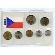 1981 Sada oběžných mincí