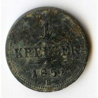 1 Kreuzer 1851 B (wč.42)