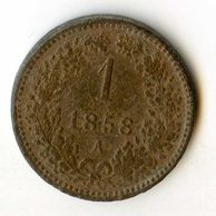1 Kreuzer 1858 A (wč.46)