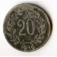 20 Heller 1916 (wč.442)