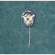 12901- Odznak- Zasloužilý dárce krve-tmavě modrý
