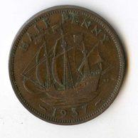 1/2 Penny r. 1937 (č.500)