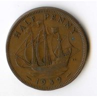 1/2 Penny r. 1939 (č.504)
