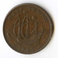 1/2 Penny r. 1947 (č.521)