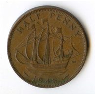 1/2 Penny r. 1948 (č.522)