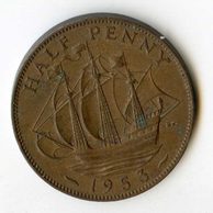 1/2 Penny r. 1953 (č.532)
