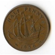 1/2 Penny r. 1956 (č.538)