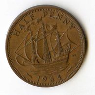 1/2 Penny r. 1964 (č.554)