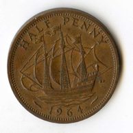 1/2 Penny r. 1964 (č.555)