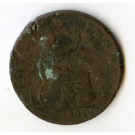 1/2 Penny r. 1892 (č.600)