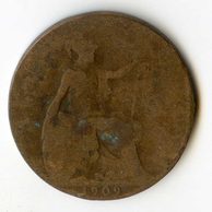 1/2 Penny r. 1909 (č.637)