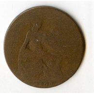 1/2 Penny r. 1909 (č.638)