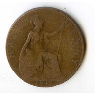 1/2 Penny r. 1912 (č.644)