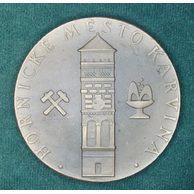 12944- Hornické něsto Karviná- Novému občanu s etuí